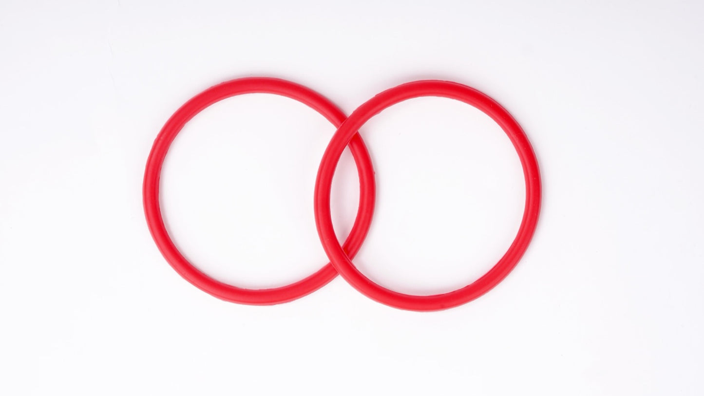 Red Patella Knee bands (2pcs)